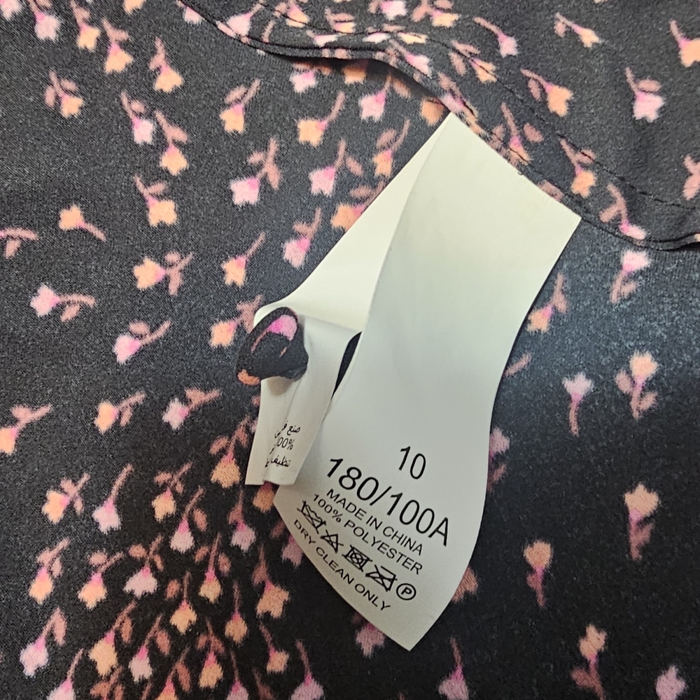 Kate Spade Meadow Wrap Floral Print Dress Size 10 - Picture 15 of 15